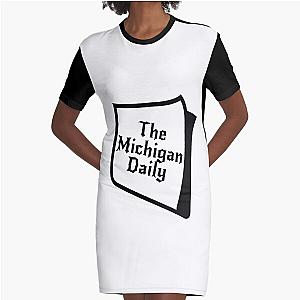 The Michigan Daily Graphic T-Shirt Dress