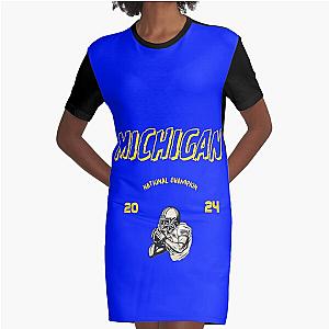 Michigan Beat Everybody Graphic T-Shirt Dress