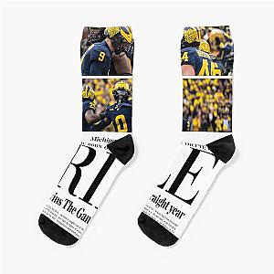 The Michigan Daily Front Cover 112923 (Michigan vs. OSU) Socks