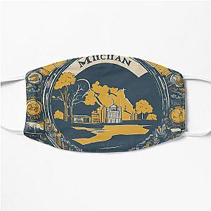 michigan daily Flat Mask