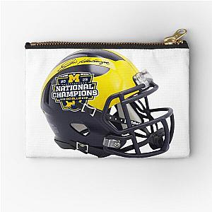 Michigan helmet  Zipper Pouch