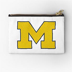 Michigan Wolverines Sketch Zipper Pouch