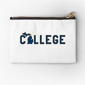 University of Michigan Zipper Pouch