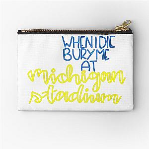 Michigan stadium  Zipper Pouch