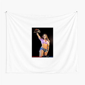 Mickie James Trailblazer For Women's Wrestling Mickie James Tapestries