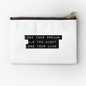 Mick Jagger Quote Zipper Pouch