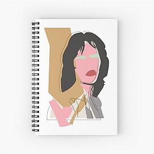 Mick Jagger Andy Warhol Spiral Notebook