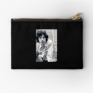 Mick Jagger Satisfaction Guaranteed Mick Jagger Zipper Pouches