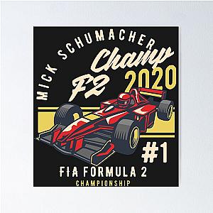 Mick Schumacher F2 Champion Poster
