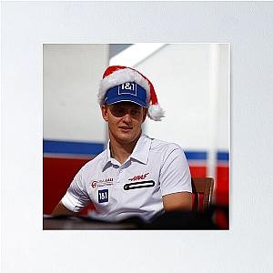 Mick Schumacher Christmas Poster