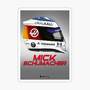 Mick Schumacher Spa 2021 Tribute Helmet Sticker
