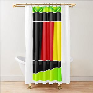 Mick Schumacher 2021 Helmet Shower Curtain