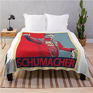 Mick Schumacher Haas Boss Throw Blanket