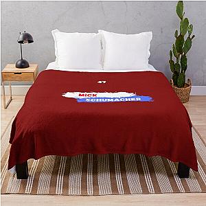 Mick Schumacher Throw Blanket