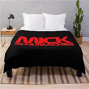 Mick Schumacher Throw Blanket