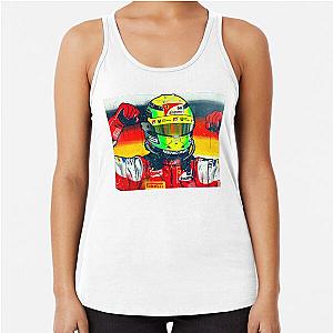 Mick Schumacher 2020 F2 Grafitti Champion Racerback Tank Top