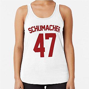 Mick Schumacher Jersey Style Racerback Tank Top