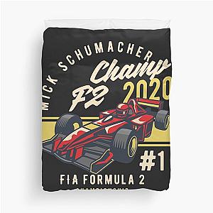 Mick Schumacher F2 Champion Duvet Cover