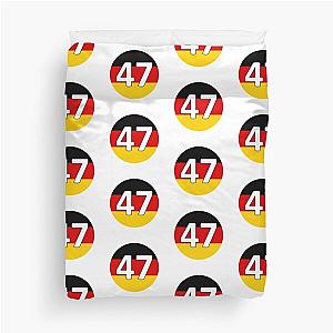Mick Schumacher German Flag Formula 1 Duvet Cover