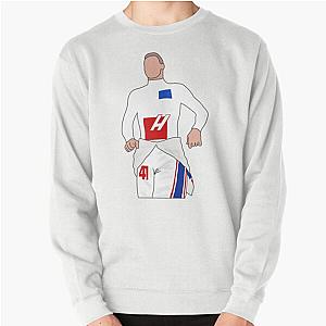 Mick Schumacher wearing race suit Sweatshirt