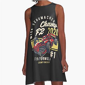 Mick Schumacher F2 Champion A-line Dress