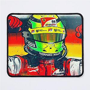 Mick Schumacher 2020 F2 Champion Graffiti Painting by DRAutoArt Mouse Pad