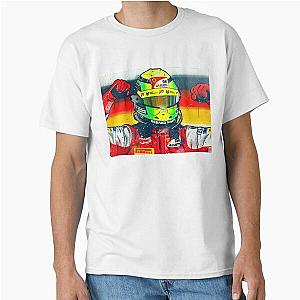 Mick Schumacher 2020 F2 Champion Graffiti Painting by DRAutoArt Classic T-Shirt