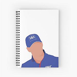Mick Schumacher Spiral Notebook