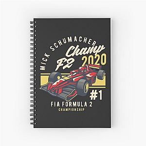 Mick Schumacher F2 Champion Spiral Notebook