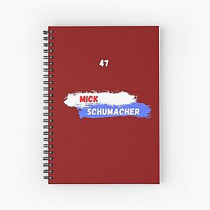 Mick Schumacher Spiral Notebook