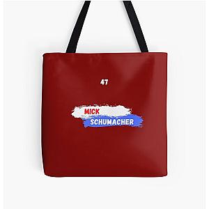 Mick Schumacher All Over Print Tote Bag