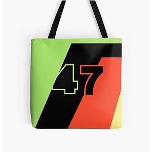 2021 Mick Schumacher F1 Helmet Inspired Tote Bag