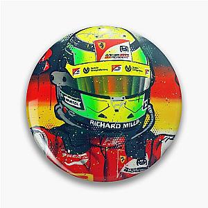 Mick Schumacher 2020 F2 Champion - Graffiti Painting by DRAutoArt Pin