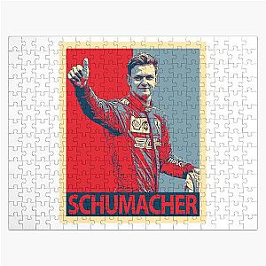 Mick Schumacher Haas Boss Jigsaw Puzzle