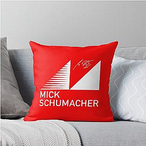 F1 Mick Schumacher Throw Pillow