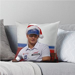 Mick Schumacher Christmas Pillow