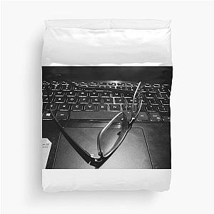 Burning the midnight oil Duvet Cover