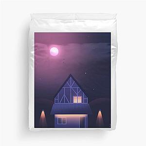 Midnight Oil Duvet Cover