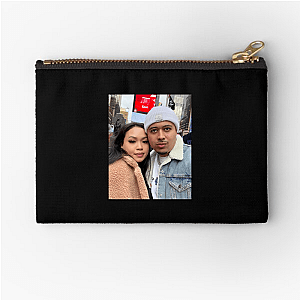 Laugh Loud, Live Mighty Mightyduck Zipper Pouches