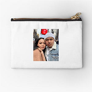 Laugh Loud, Live Mighty Mightyduck Zipper Pouches