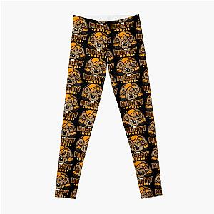 Hit Hard Run Fast mighty mouse Leggings