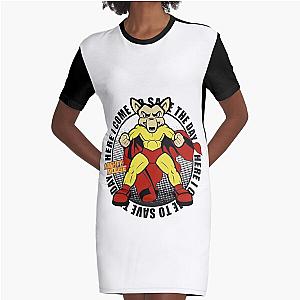 Mighty Mouse  Graphic T-Shirt Dress