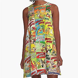 Mighty Mouse A-Line Dress