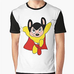 Mega Retro Mighty Mouse Graphic T-Shirt