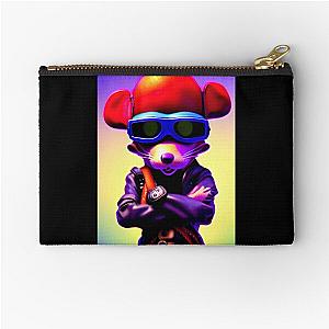 Mighty Mouse AI Art Design Zipper Pouch