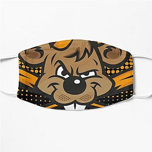 Hit Hard Run Fast mighty mouse Flat Mask