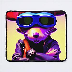 Mighty Mouse AI Art Design Mouse Pad