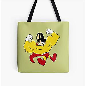 Retro Mighty Mouse 2 All Over Print Tote Bag