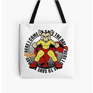 Mighty Mouse  All Over Print Tote Bag