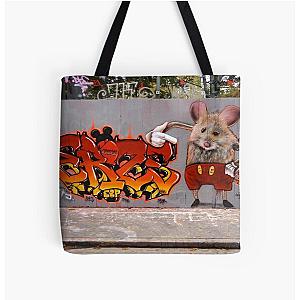 I am Mighty Mouse All Over Print Tote Bag